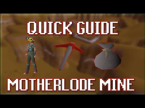 Quick Guide to Motherlode Mine in OSRS