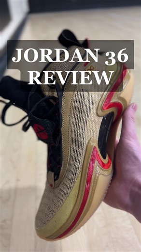 AIR JORDAN 36 REVIEW🔥🏀 #jordan #airjordan #sneakers #shoes #jordan36 #ruihachimura #bball #basketball #healthadepopit #fyp