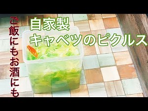 簡単 最高に美味しい キャベツのピクルスレシピ
