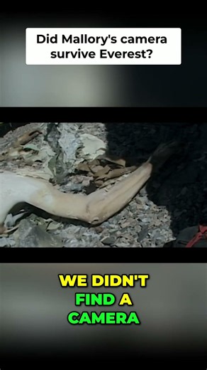George Mallory Found? The Camera Mystery Solved! #shorts