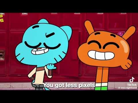 Baldi vs Gumball Rap Battle, But i voice as Gumball..