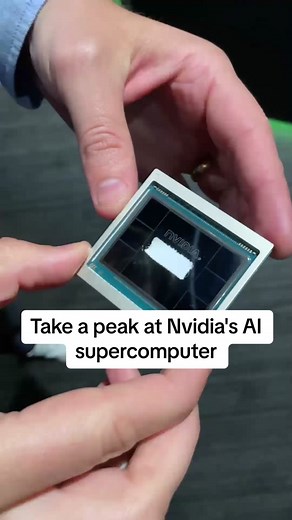 #Nvidia's H100 GPU has been the talk of 2023. But its not just a #chip you can hold in your hand. In reality, H100 ships as a 300 lb, #AI #supercomputer called DGX. Ed Ludlow shows us what it looks like. #tech #artificialintelligence