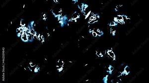 Rotation of the hollow vortex effect from the inside towards the camera with ProRes codec Isolated by Alpha channel (transparent background) Use it to enhance any video presentation or animation movie