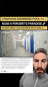 Canadian women are now having to share showers and change rooms at swimming pools with men!