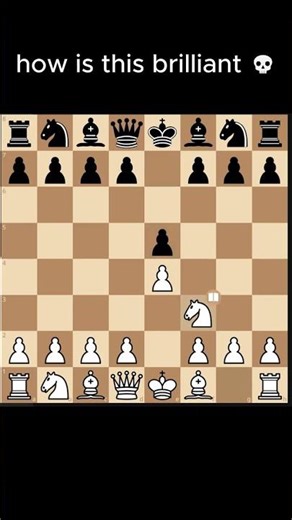 The Earliest Brilliant Move Ever... 💀