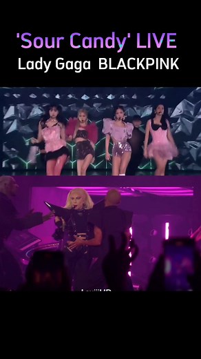 FINALLY! hope to see them perform this on one stage, tho it looks impossible #ladygaga #blackpink #sourcandy #foryou #fyp