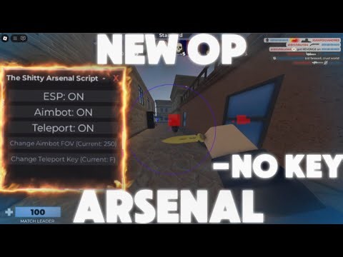 NEW OP Arsenal script Aimbot,Teleport,ESP Keyless HUB