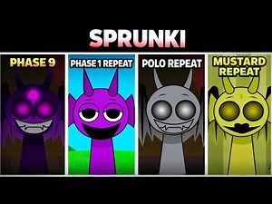 🔥 SPRUNKI Phase 9 Twist! Phase 1, Polo & Mustard REPEAT 😱
