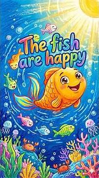 The fish are happy I Supers simple kids songs – Happy songs