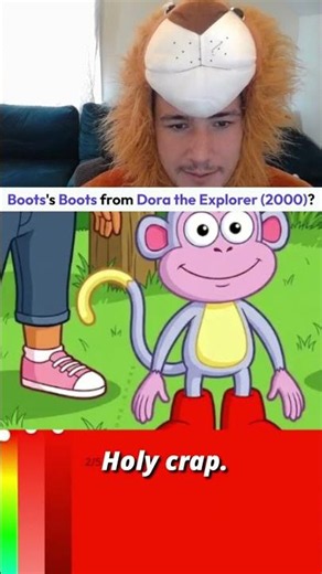 Boots From Dora Just Got a Whole New Vibe 🐒 #Shorts