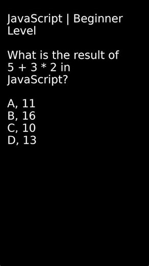 JavaScript Order of Operations # programmingtips #learnprogramming # codingtips