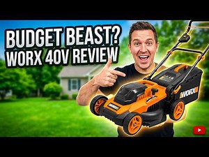 Top Budget Cordless Mower for Small Yards WORX 40V Cordless Review 1080p