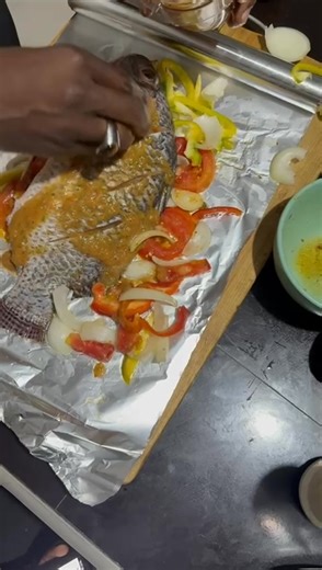 Customer really did a nice job on this one.... Family time cooking fish is the best time! | Fish lovers home delivery