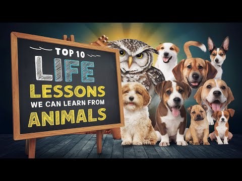 Top 10 Life Lessons We Can Learn from Animals