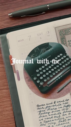 Two entries at once in my Hobonichi Cousin. I need to get back in my commonplace book for the next video! #journaling #journalwithme #journaltok #journal #creativejournal