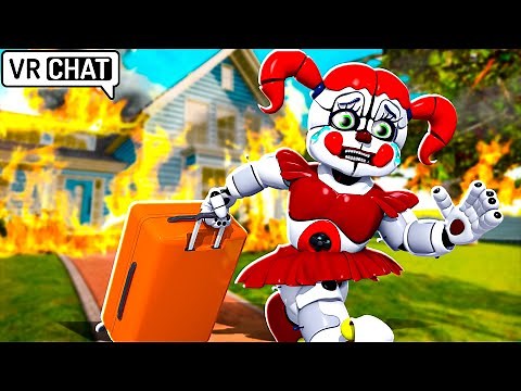 Circus Baby MOVES OUT in VRCHAT
