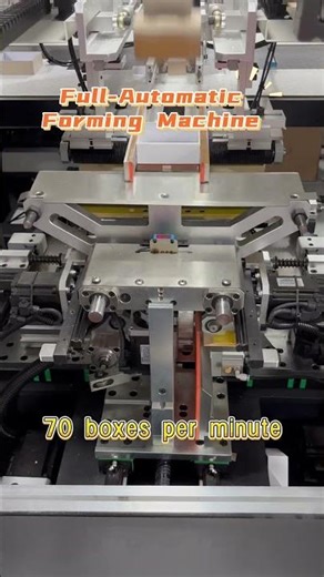Full-Automatic Box Making Machine with Independent Dual-Station Operation