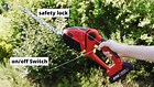 21V Cordless Hedge Trimmer 2in1 Grass Shear Shrub Branch Cutter With 2 Batteries  | eBay UK