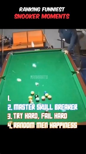 Funniest SNOOKER Moments 🎱 #viral #shorts