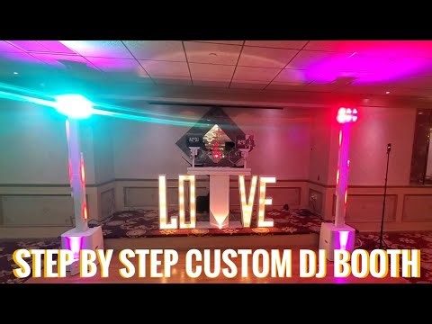 How to Build an affordable Custom DJ Booth | Step-by-Step Guide