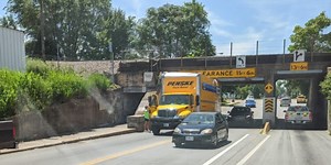 City leaders look at solutions for a notorious low-clearance bridge in Springfield, Mo.