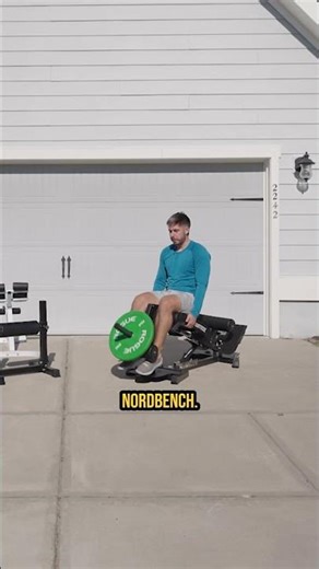 Back extensions. Dips. Nordics. Split squats. One bench. Zero mess. NordBench Pro 💪
