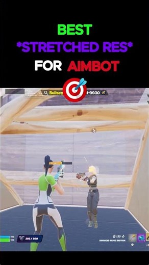 The *BEST* STRETCHED RES IN FORTNITE🎯 #gaming #fortnite #memes #controller #viral #relatable
