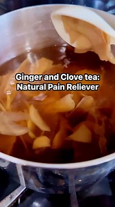 Ginger and Clove Tea Preparation: 1/4 cup ginger root (sliced thinly) 1/2 tsp whole cloves lliter water honey (optional) -bring ginger to boil under low fire -add cloves, simmer for 5min -steep for 10min -Drink a cup (add honey if desired), 4x daily Consult your doctor is on maintenance for safety #fblifestyle #reels | Dok H.