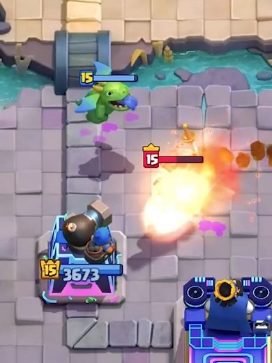 Desempenho do Splashyard Contra Bandida Líder no Clash Royale