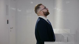 Businessman Urinating Office Toilet Stock Footage Video (100% Royalty-free) 1042635655 | Shutterstock