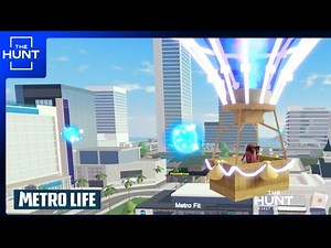 [EVENT] How To Get THE HUNT Badge In Metro Life | Roblox THE HUNT BADGE EASY