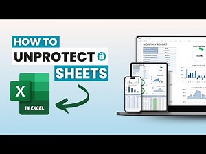HOW TO UNPROTECT A SHEET IN EXCEL