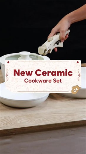 Upgrade Your Kitchen with Ceramic Non-Stick Cookware Set