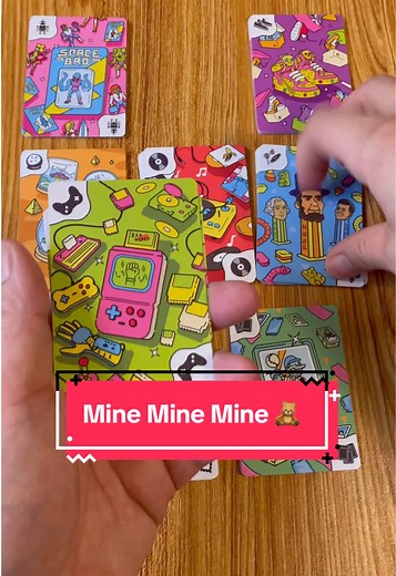 The quick and easy card game game game! Be fast and swap your collectible around in this thrilling card game. Work together or trick the others to take the 9 collectibles you need and grab the trophy in the middle! Lots of fun and variety of collectibles to use. You can find this game at yo ur local target or target online(also in bio) along with any of the other two card games that’s part of this three games series. This game was created by @Spin Master Games #gamenight #cardgames #tabletopgame