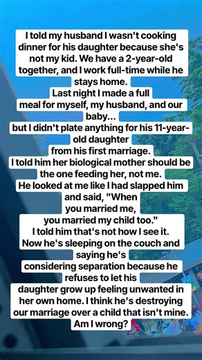 Excluded My Stepdaughter at Dinner: Am I Wrong? #funny #comedy #jokes #fyp #shorts #short #memes
