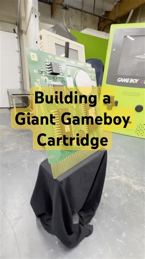 Building a Giant Game Boy Cartridge 🎮