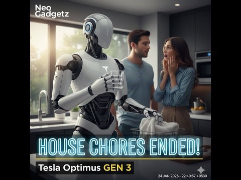Elon Musk Just Ended All House Chores! (Tesla Optimus Gen 3)