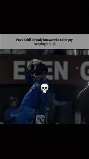 Virat Kohli Already Know Who Is Kepping 🐏🐏#cricket #dhoni #virralshorts