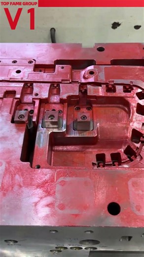 large injection mold red spot inspection