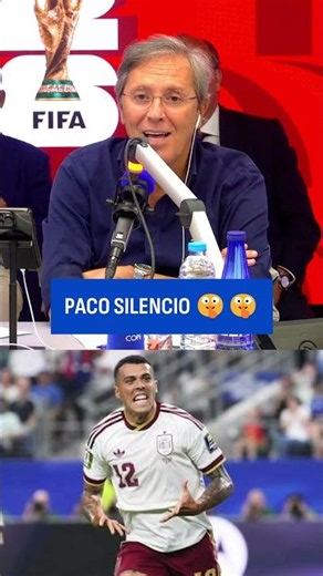 They tell Paco González to be quiet during the program so as not to jinx Spain.