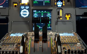 ProSim合作伙伴制造，A320全封闭模拟机驾驶舱国内评测讲解（1）