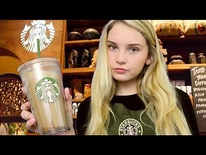 ASMR B*tchy Brittney Barista - Starbucks Roleplay