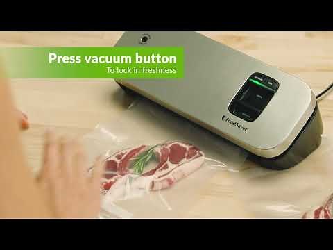 Space Saving Vacuum Sealing System - How-to Seal