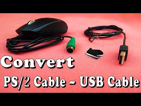 How to convert a Mouse PS2 TO USB PORT