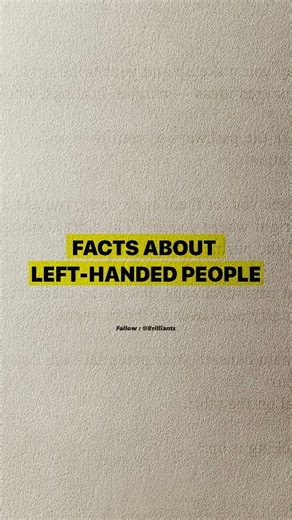 Motivation | Success | Discipline on Instagram: "FACTS ABOUT LEFT-HANDED PEOPLE👇 1. Some of the most brilliant minds in history were left-handed, including Albert Einstein, Leonardo da Vinci, and Nikola Tesla. 2. Only about 10% of the world's population is left-handed, making it a rare trait. 3. They tend to have faster connections between brain hemispheres, which can boost multitasking abilities. 4. There's a Left-Handers Day! Celebrated every August 13, it's a global tribute to the uniqueness