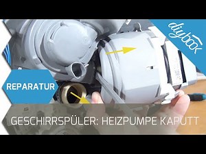 Bosch Geschirrspüler - Heizpumpe tauschen