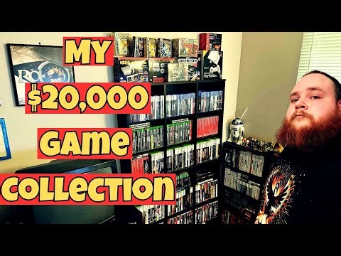 What a $20,000 Game Collection Looks Like