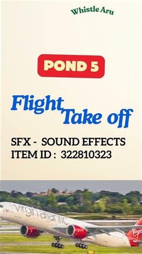 SFX - Sound Effect - Flight Take off - Pond5 - whistle