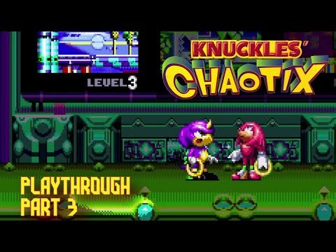 Knuckles' Chaotix (Sega 32x) - playthrough part 3