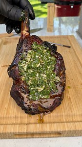 Bone Marrow Chimichurri | Burnt_Pellet_BBQ